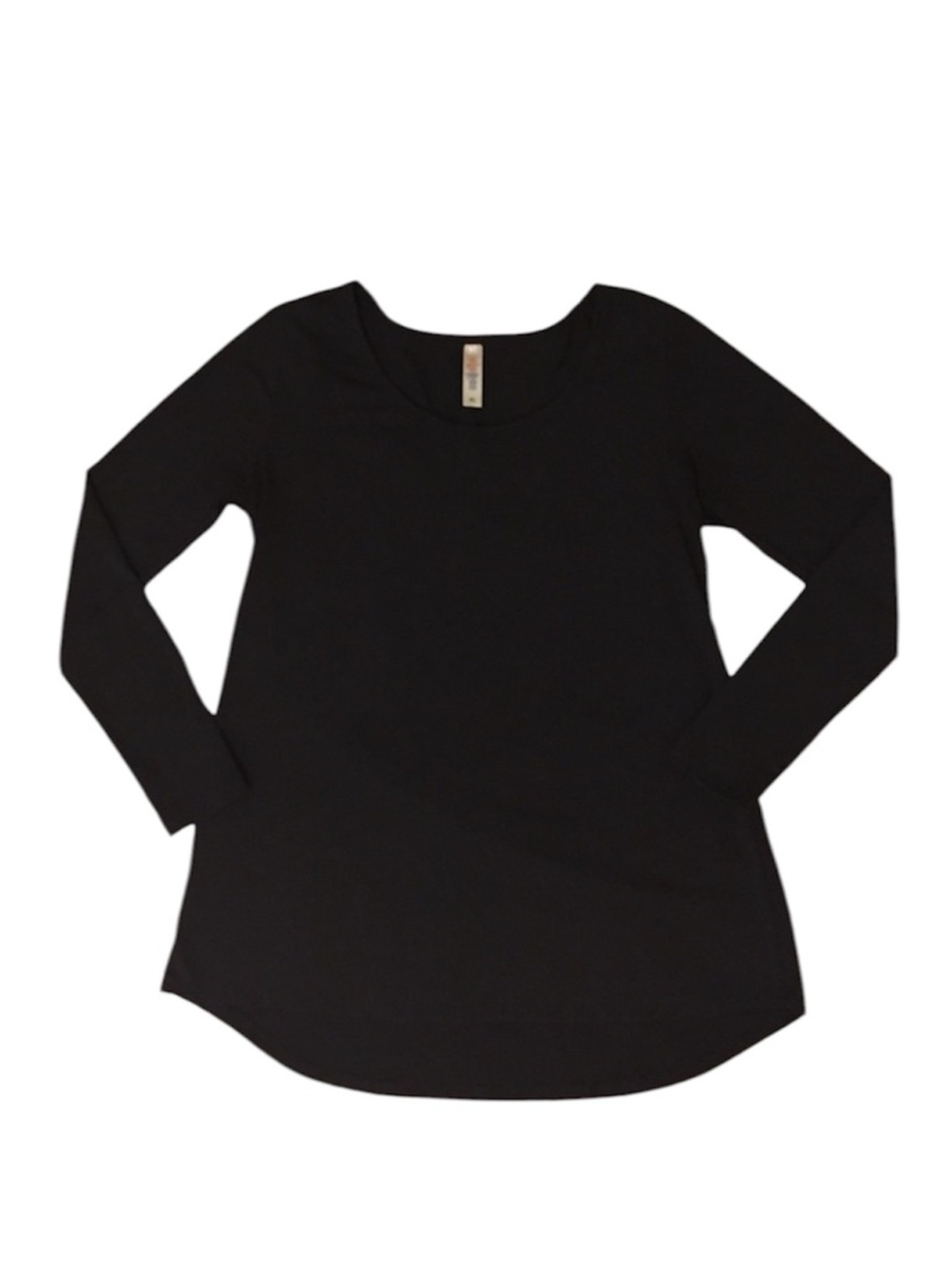🦄 LULAROE Lynnae top▪️solid black▪️